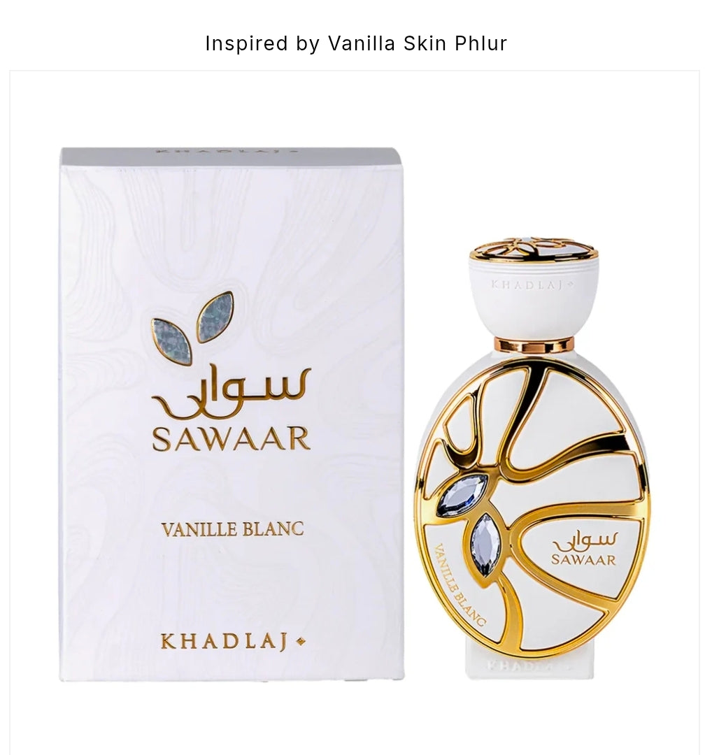 Sawaar Vanille Blanc